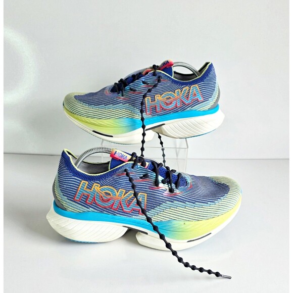 HOKA Cielo X1 Running Shoes Evening Sky Lettuce Men\'s 11.5 Blue Green Sneakers main image 5